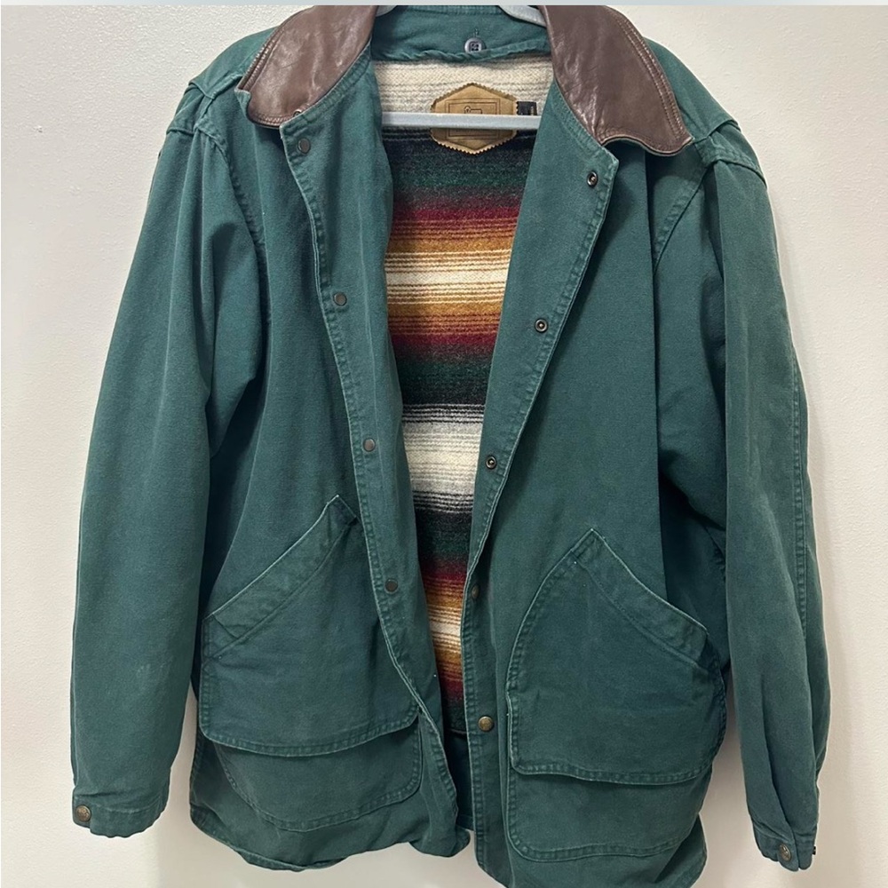 Rare✨Vintage Woolrich Green Jacket L